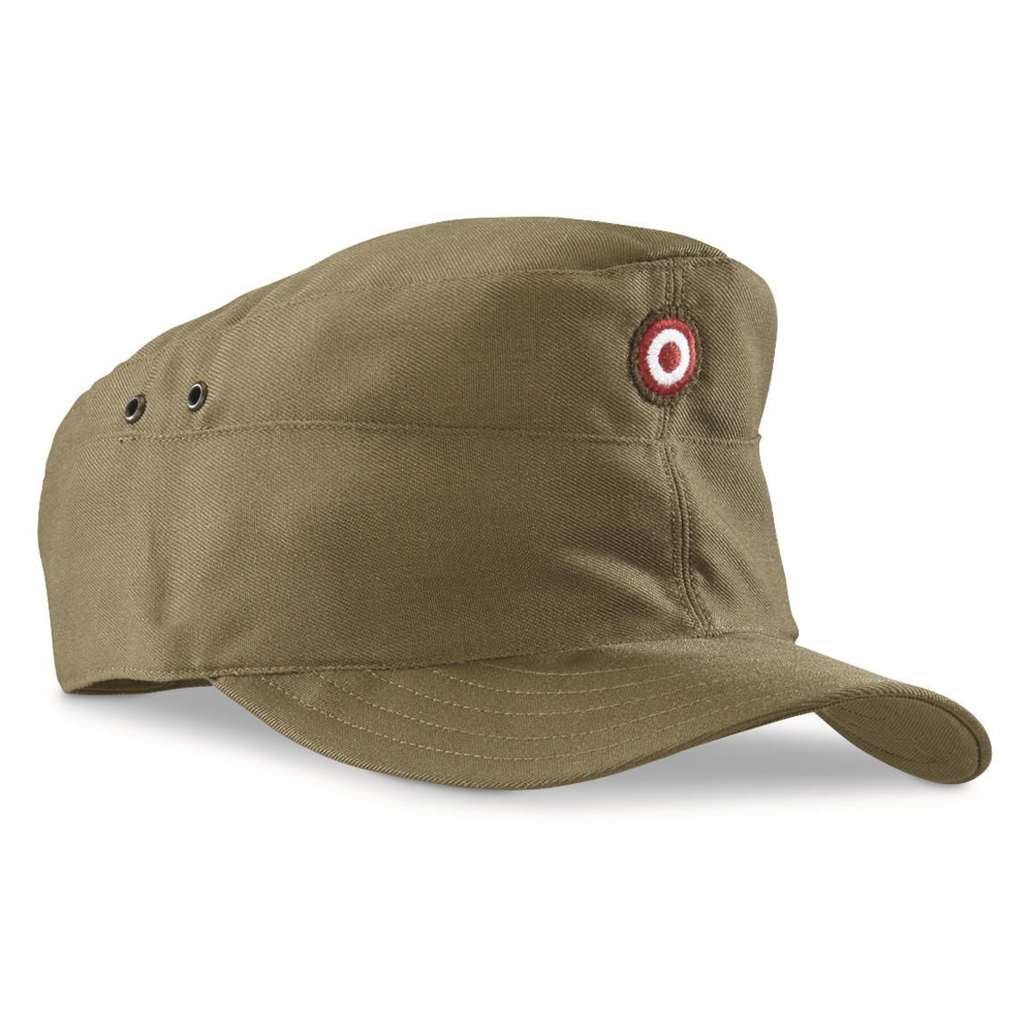 Genuine Austrian military surplus troops field cap olive OD Austria combat hat