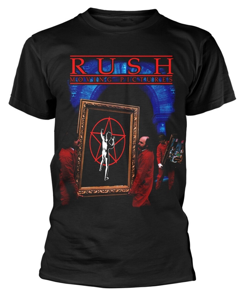 Rush Moving Pictures T-Shirt OFFICIAL