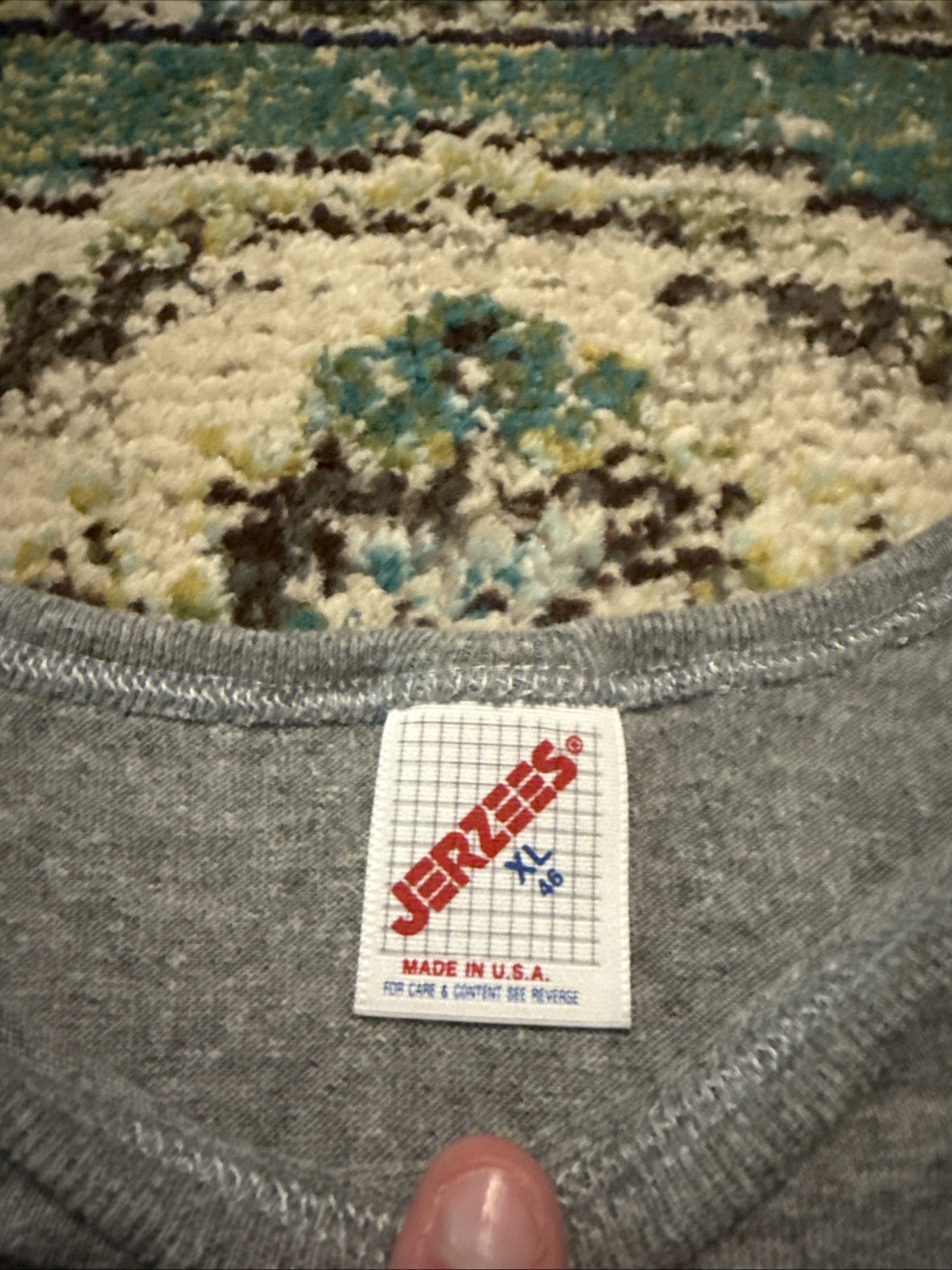Vtg 90s Jerzees Men’s Marine Corps Graphic Tank Top Size XL Heather Gray USA