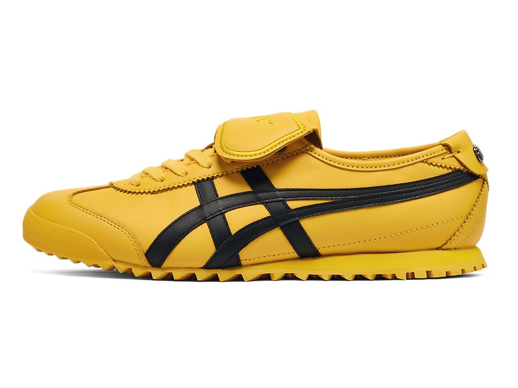 Onitsuka Tiger Mexico 66 Golf 1183C557 Yellow Black Shoes Brand New With Box