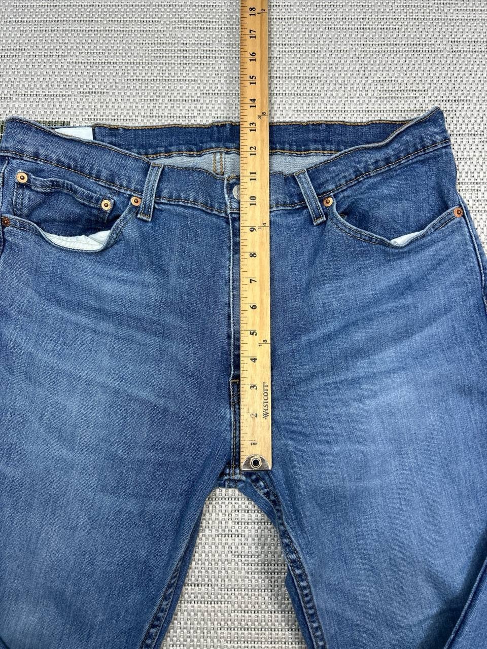 Levis 511 Slim Fit Skinny Leg Jeans Mens 38 Blue Denim Cotton Medium Wash 34×29