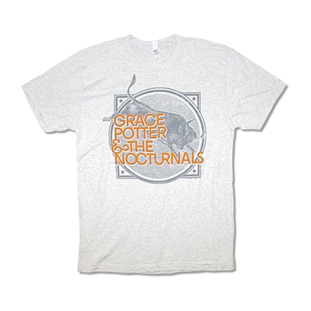 Men’s Grace Potter And The Nocturnals Bull Tour Super Soft Tee T-shirt Medium