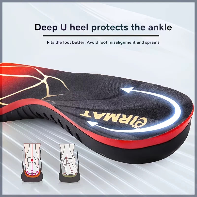 Plantar Fasciitis High Arch Support Insoles for Men Women, Arch Support Inserts.