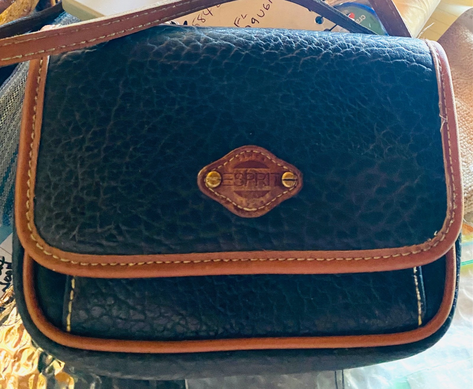 ESPRIT Small Leather Purse