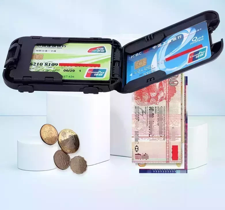 Slim Mint Wallet Ultra-thin Rfid-blocking As-seen-on-tv Id Theft Protection–