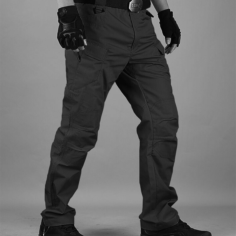 Tactical Mens Pants Work Cargo Combat Hiking Outdoor Waterproof Trousers Pants