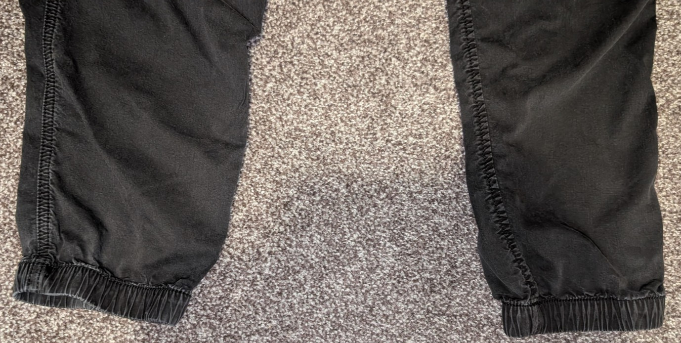 American Eagle Pants Mens M Gray Drawstring Jogger Tapered Athletic Flex Stretch