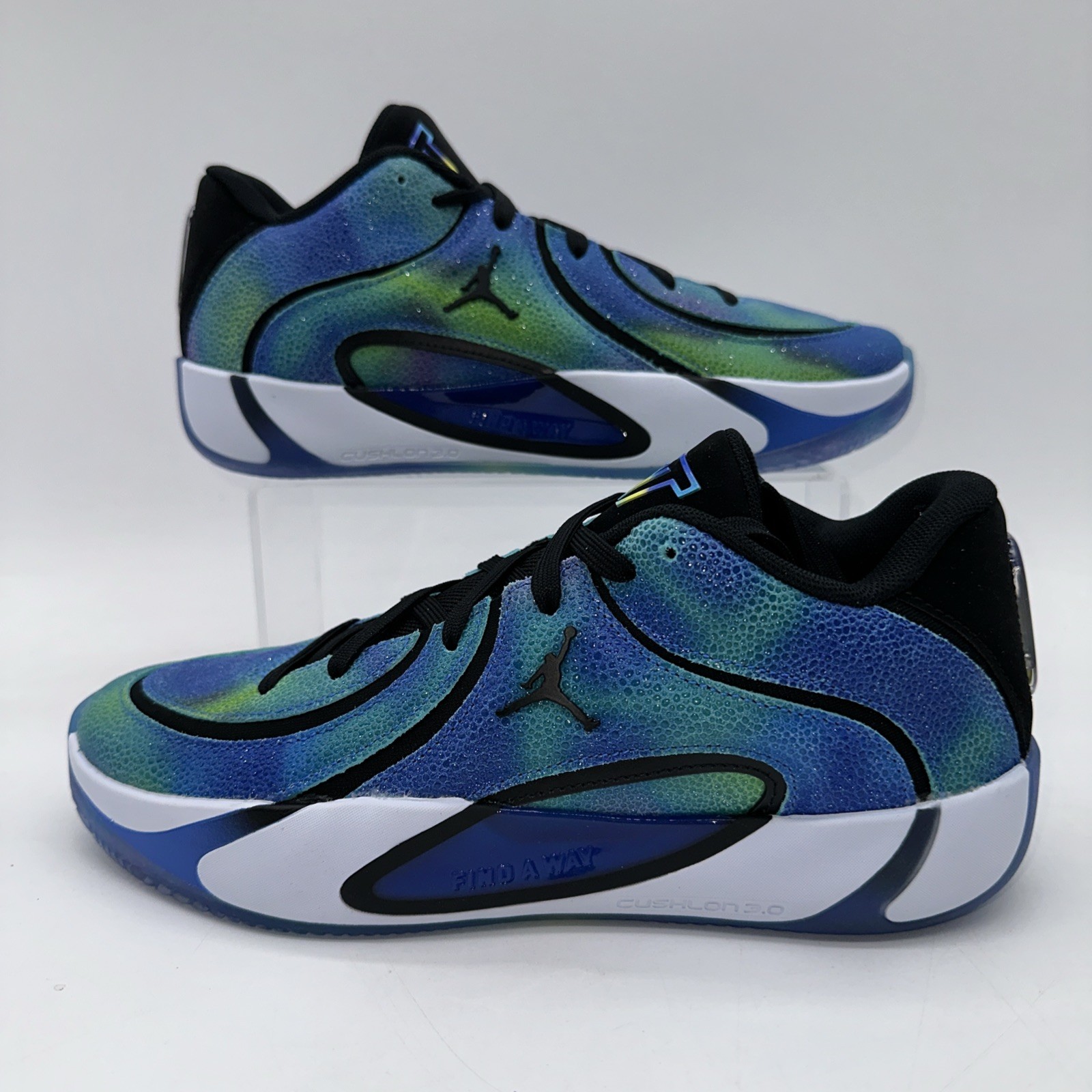 Nike Men’s Size 10.5 Jordan Tatum 4 Lea (IR0073 500) Blue Basketball Sneaker