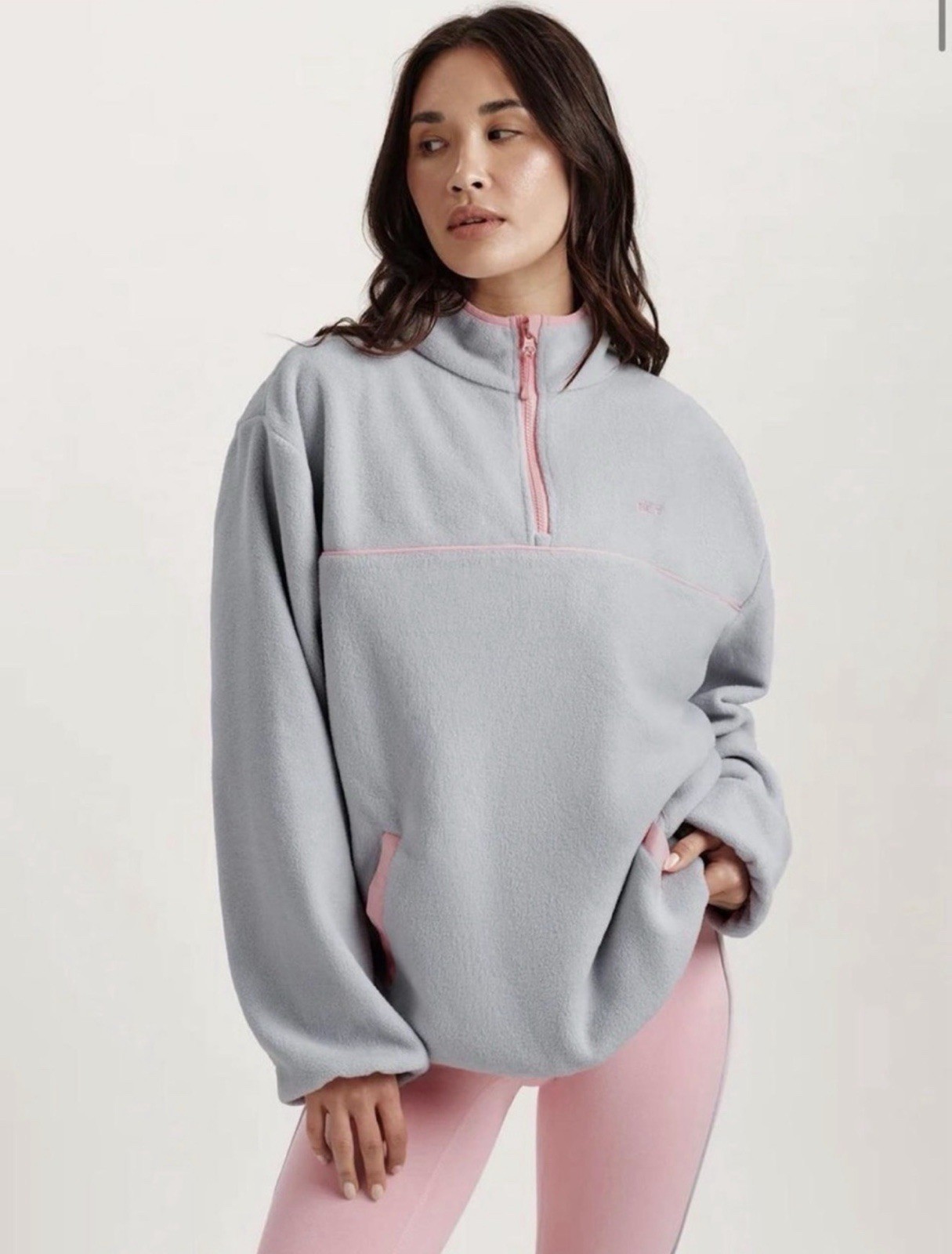 SET Active Fleece Half-zip Pullover | City Of Valentine Collection | Size S
