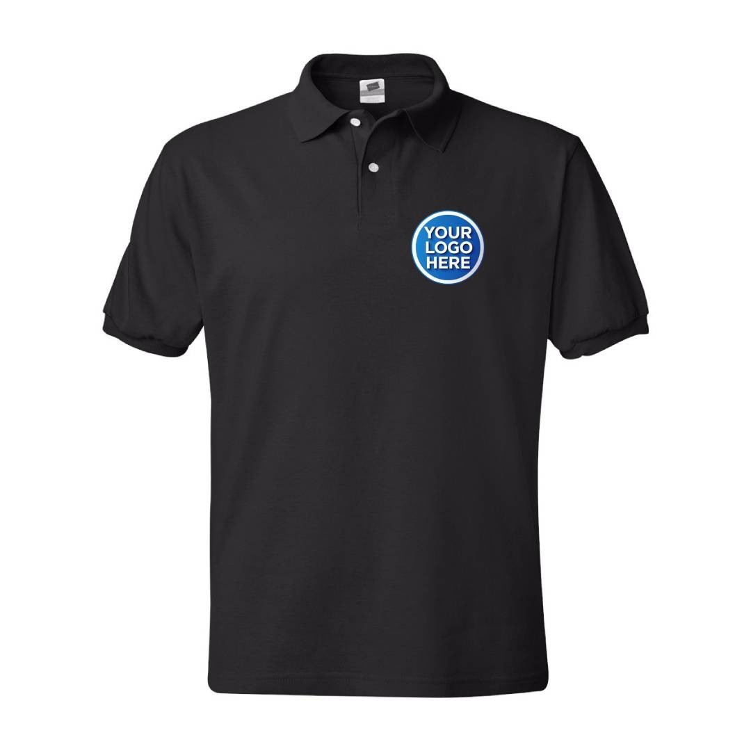 Custom Logo Print Polo T-Shirt Unisex Gildan Tee S – 5XL (Bulk Order Available)