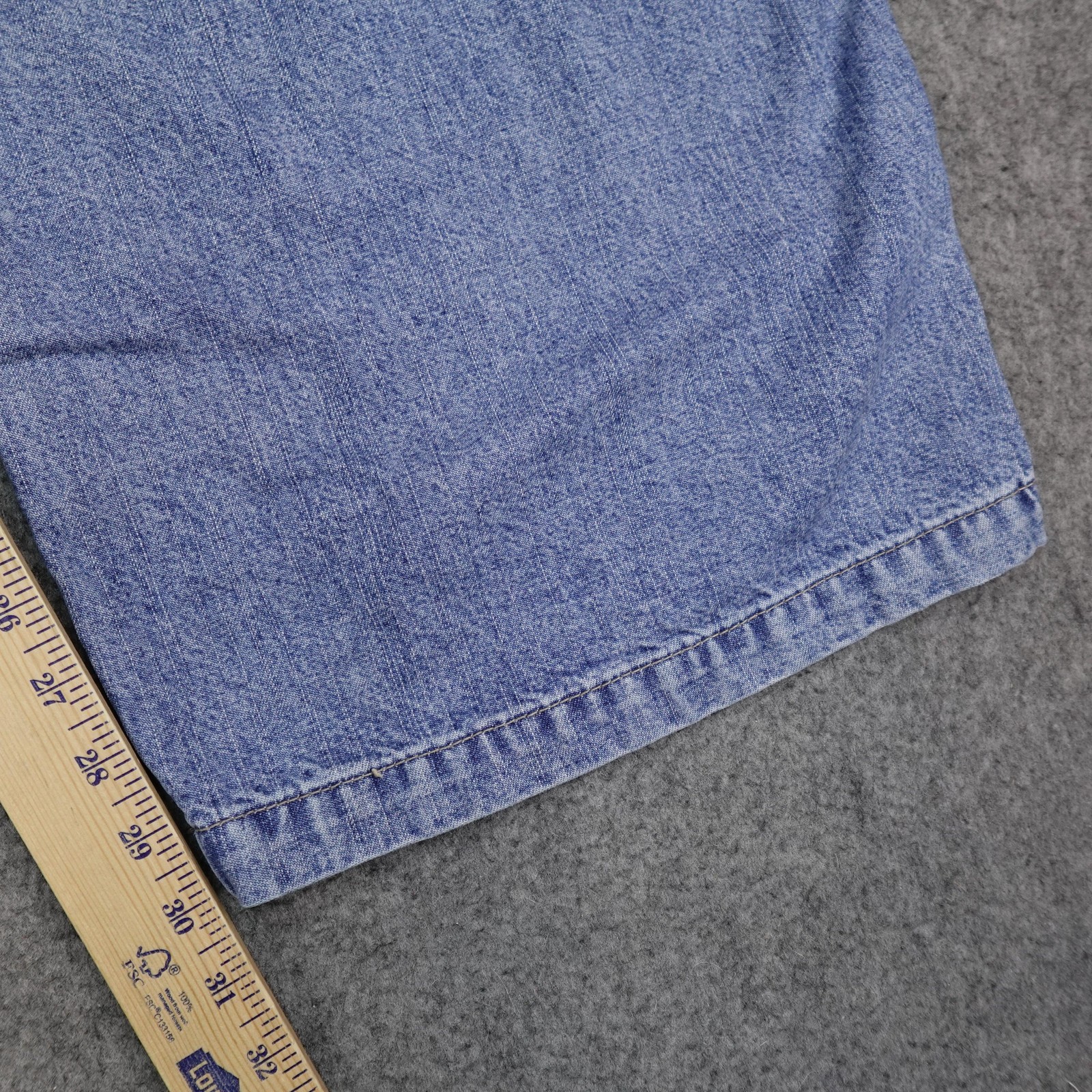 Levis Carpenter Jeans Mens 54×30 Blue Denim Pants Loose Fit Baggy Signature Y2K