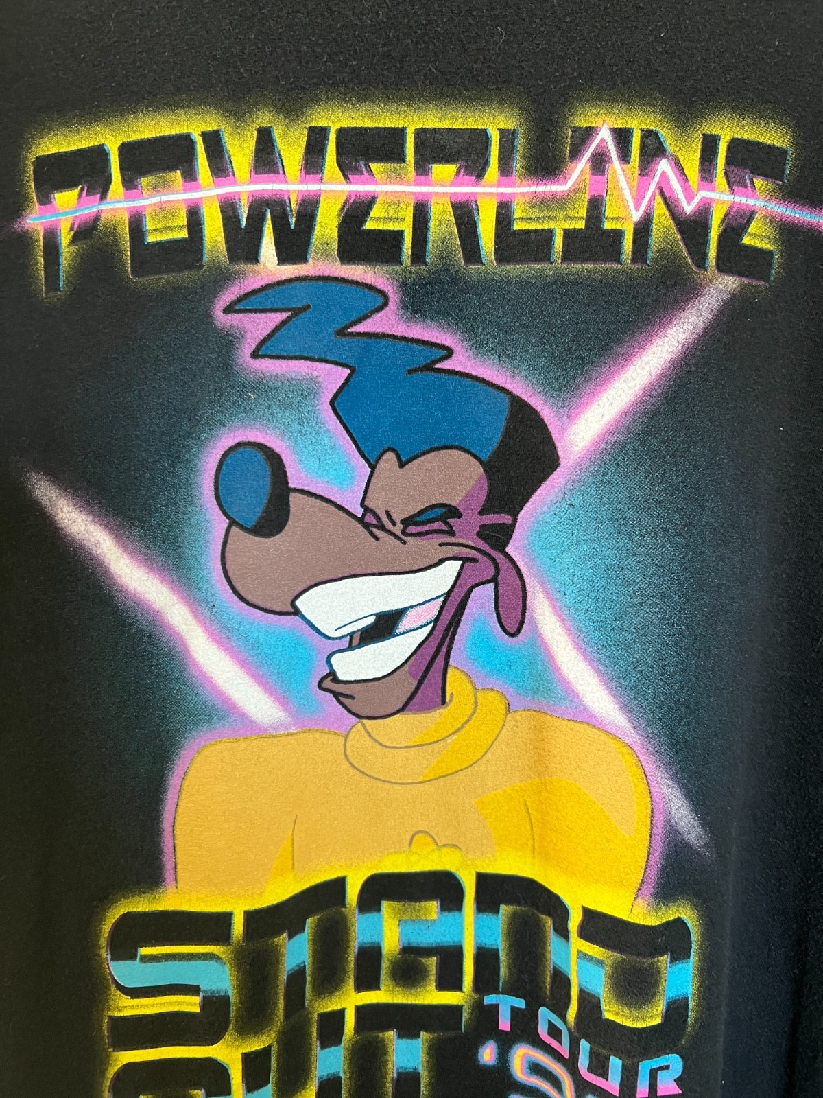 Disney Powerline Stand Out Tour ‘94 Graphic T-Shirt Mens 2XL H