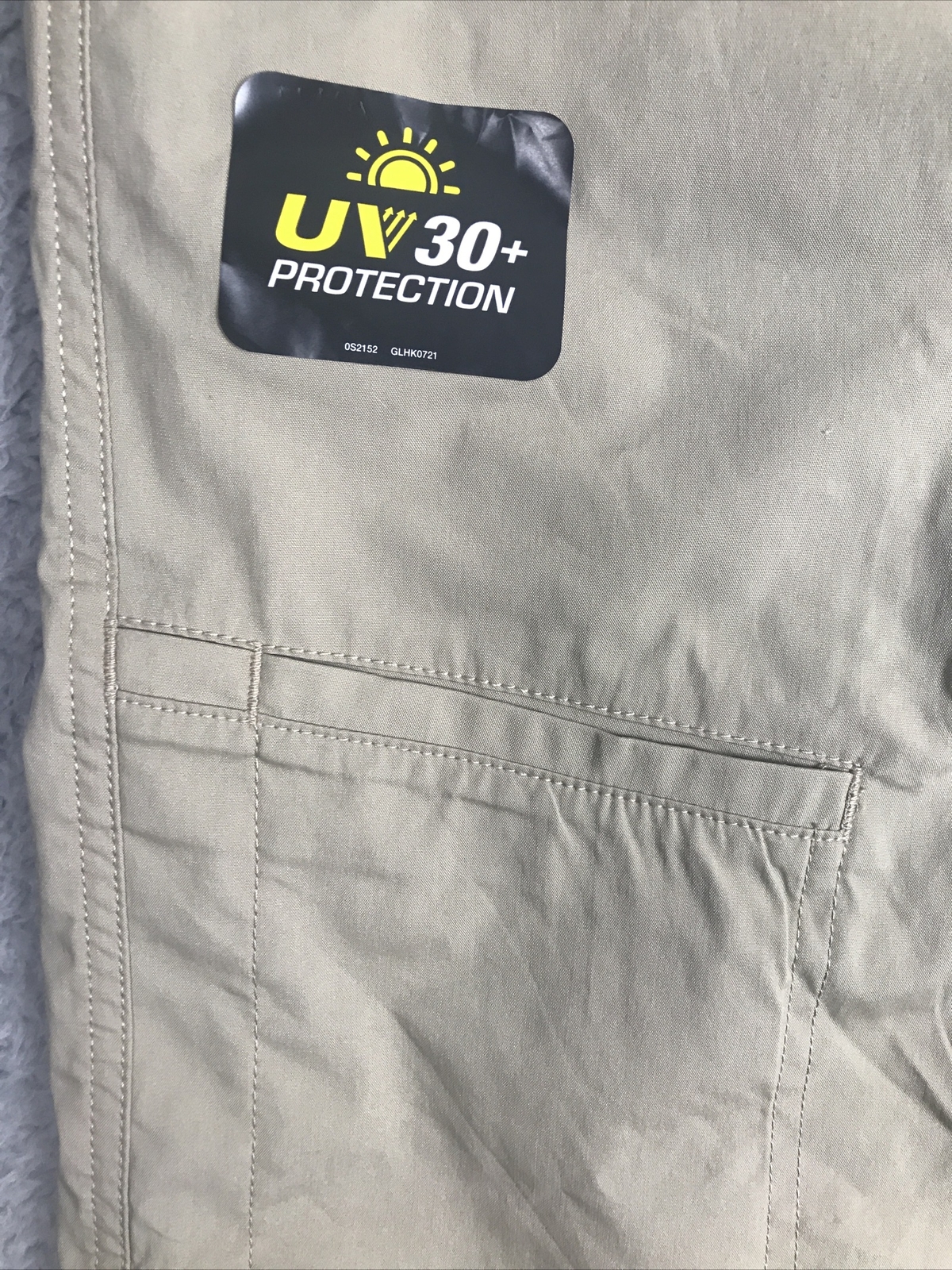 Dickies Hybrid Utility Shorts Mens Size 42 Biege Cooling Temp-IQ Performance UV