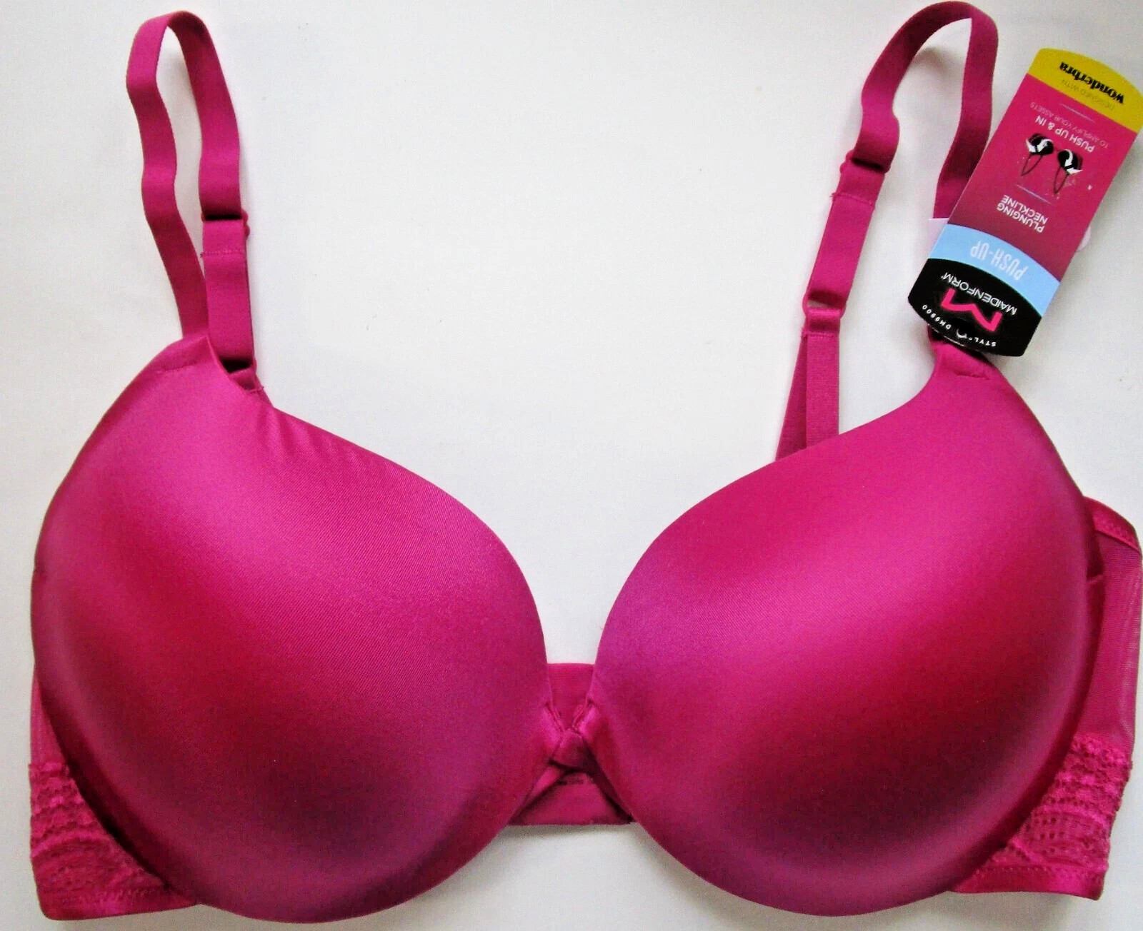 Maidenform DM9900 Love the Lift Push Up Bra Womens 38D Plunge Underwire NWT
