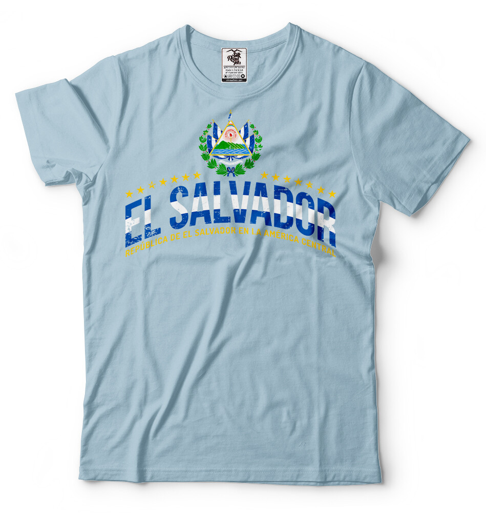 El Salvador T-shirt Salvadoran Heritage national Day Mens Unisex Tee Shirt Tee