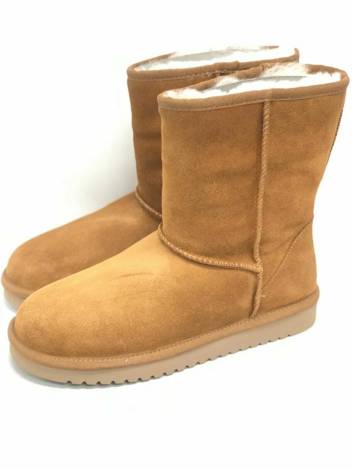 Koolaburra by UGG Women’s Koola Short Chestnut Boots Sheepskin 1017090 Size 6