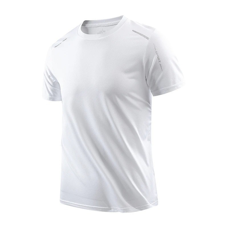 SlimFit CHRLCK Men’s Quick Dry Running T-Shirt Breathable Sports Gym Fitness Top