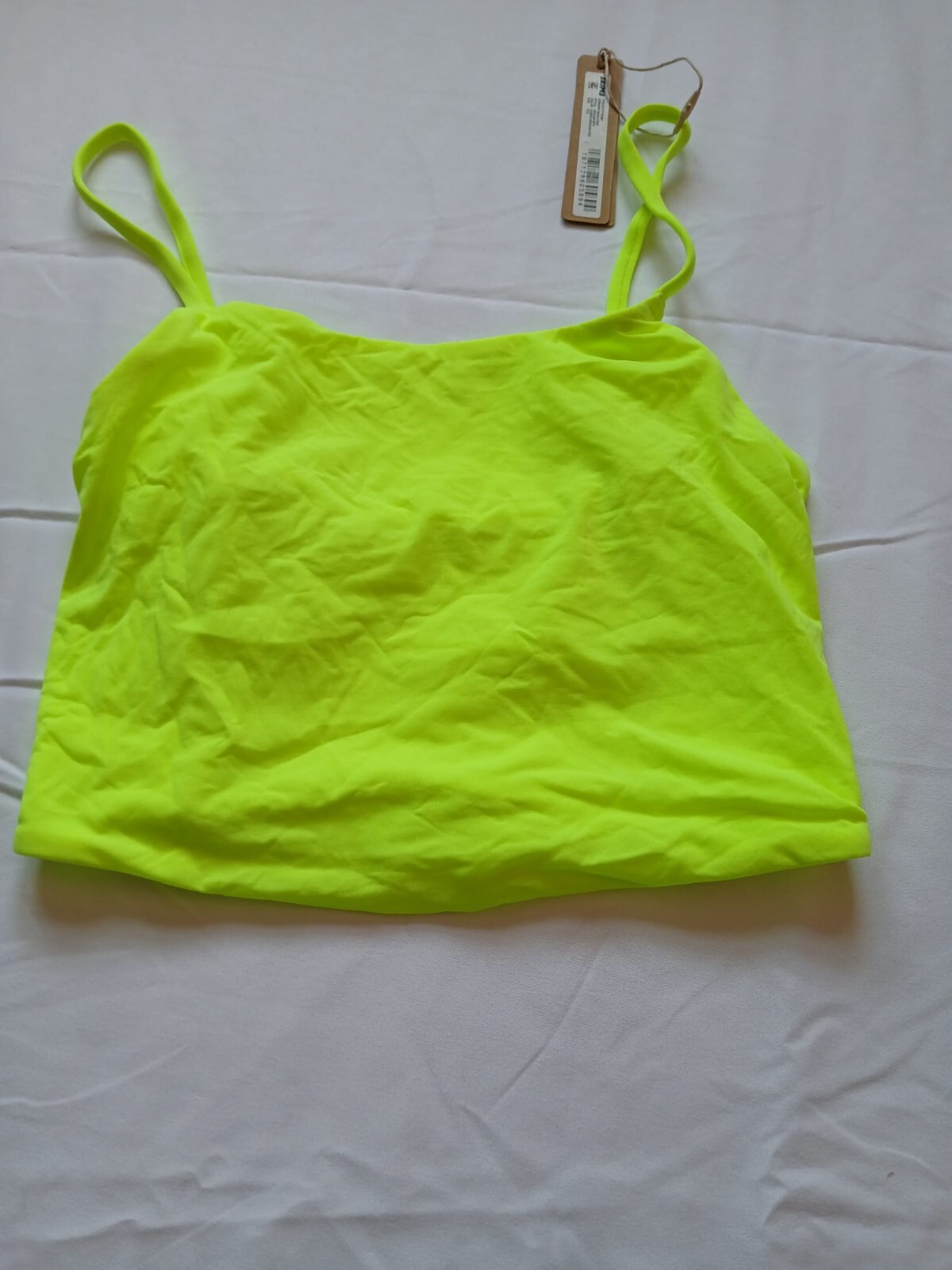 SKims Fit Everybody Strappy Back Cami Color Green Style AP-CAM-0671 Size XXS G79
