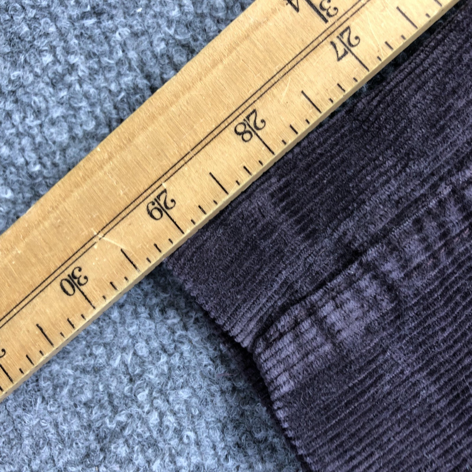 Vintage Levis Pants Mens 29×28 Purple Corduroy Chino Straight Leg 5-Pocket