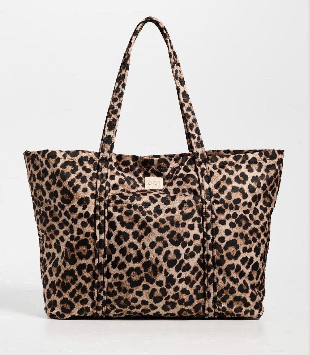 Loeffler Randall Dina Travel Tote Bag – Leopard