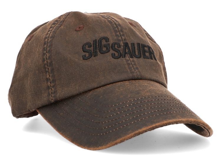 SIG SAUER TACTICAL Waxed Oil Cloth Adjustable Cap – Brown – NEW LIMITED ISSUE