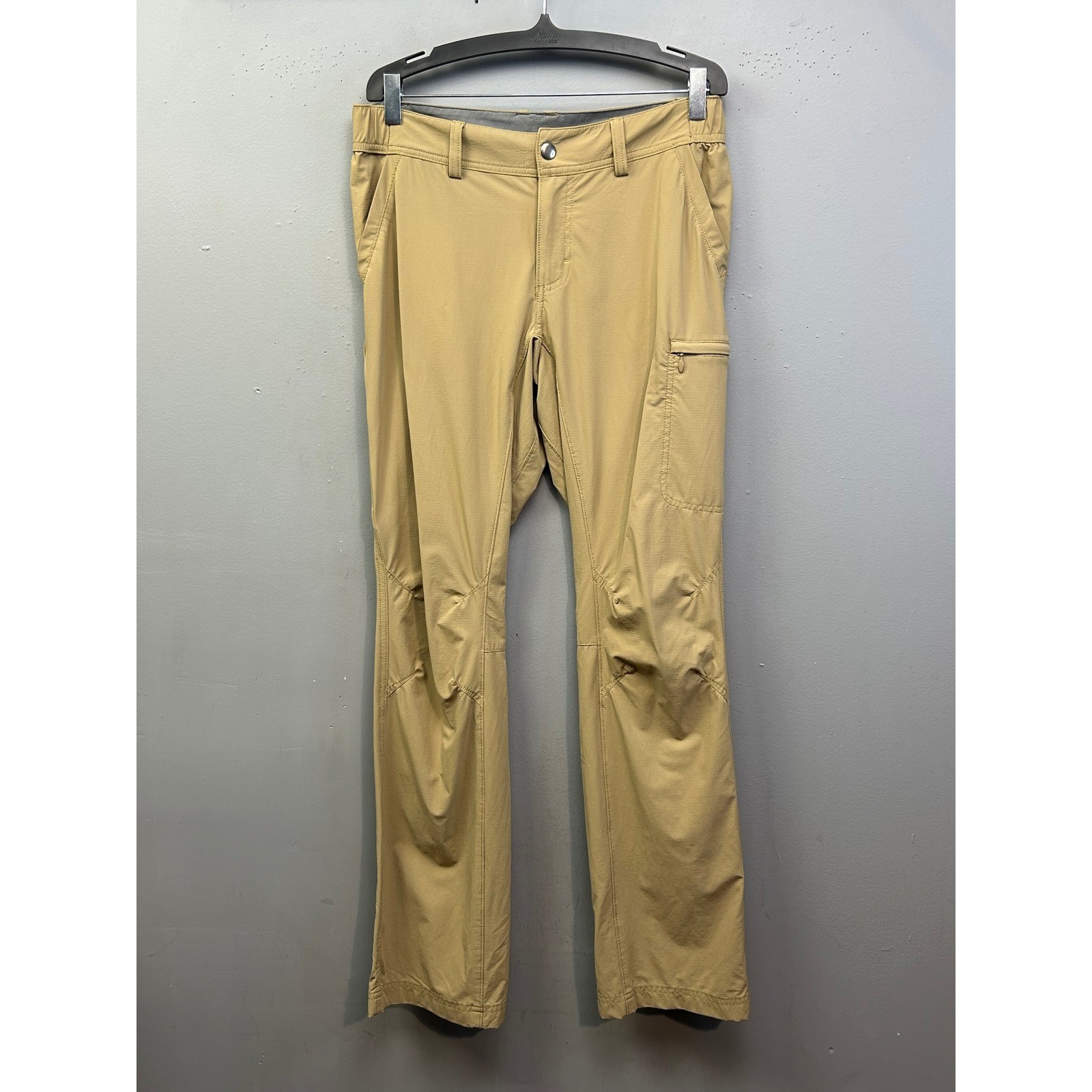 Duluth Trading Co Pants Women 6×31 Tan Flexpedition Hiking Cargo Straight