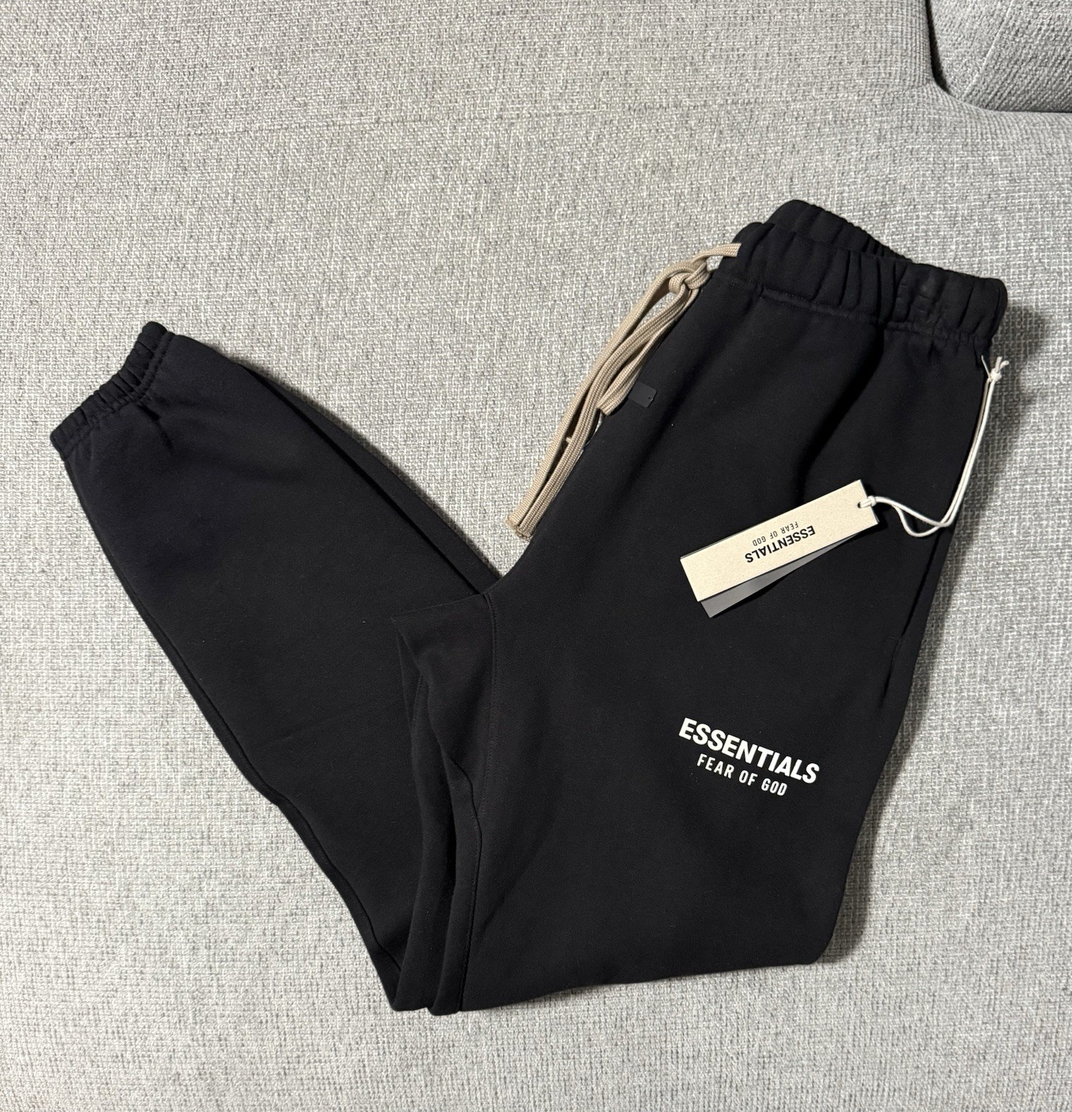 Essentials Fear of God Black Fleece Sweatpant FW24 XXS to XXL