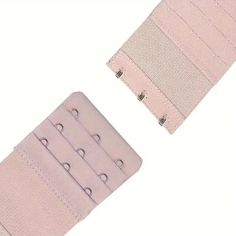 4Pcs Adjustable Bra Extender 3 Hooks with Elastic Underwear Strap Extension
