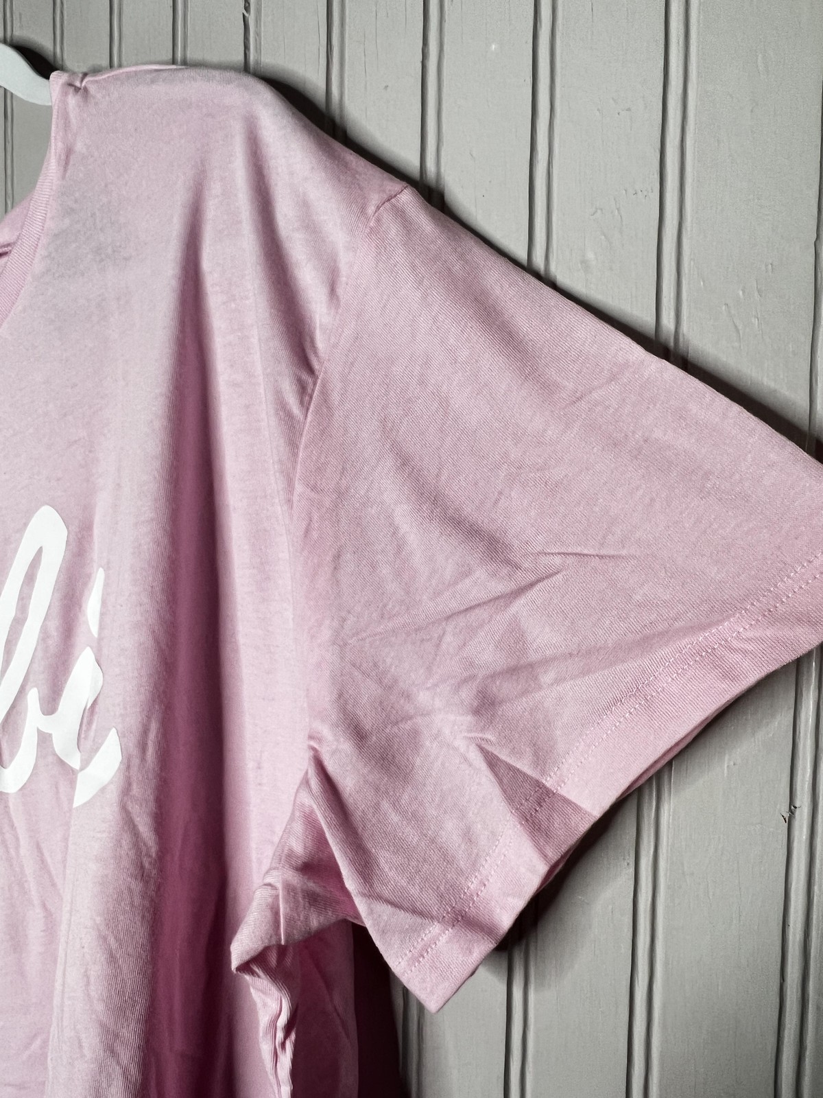 Barbie Shirt Womens 3X Pink Grayson Threads Crewneck 2023 Logo Graphic Tee New