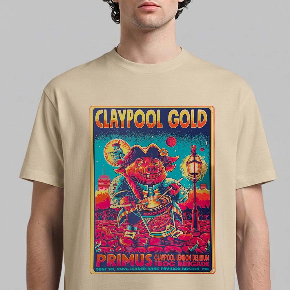 Primus Lennon Delirium Frog Brigade Boston 2026 T-Shirt CB0766