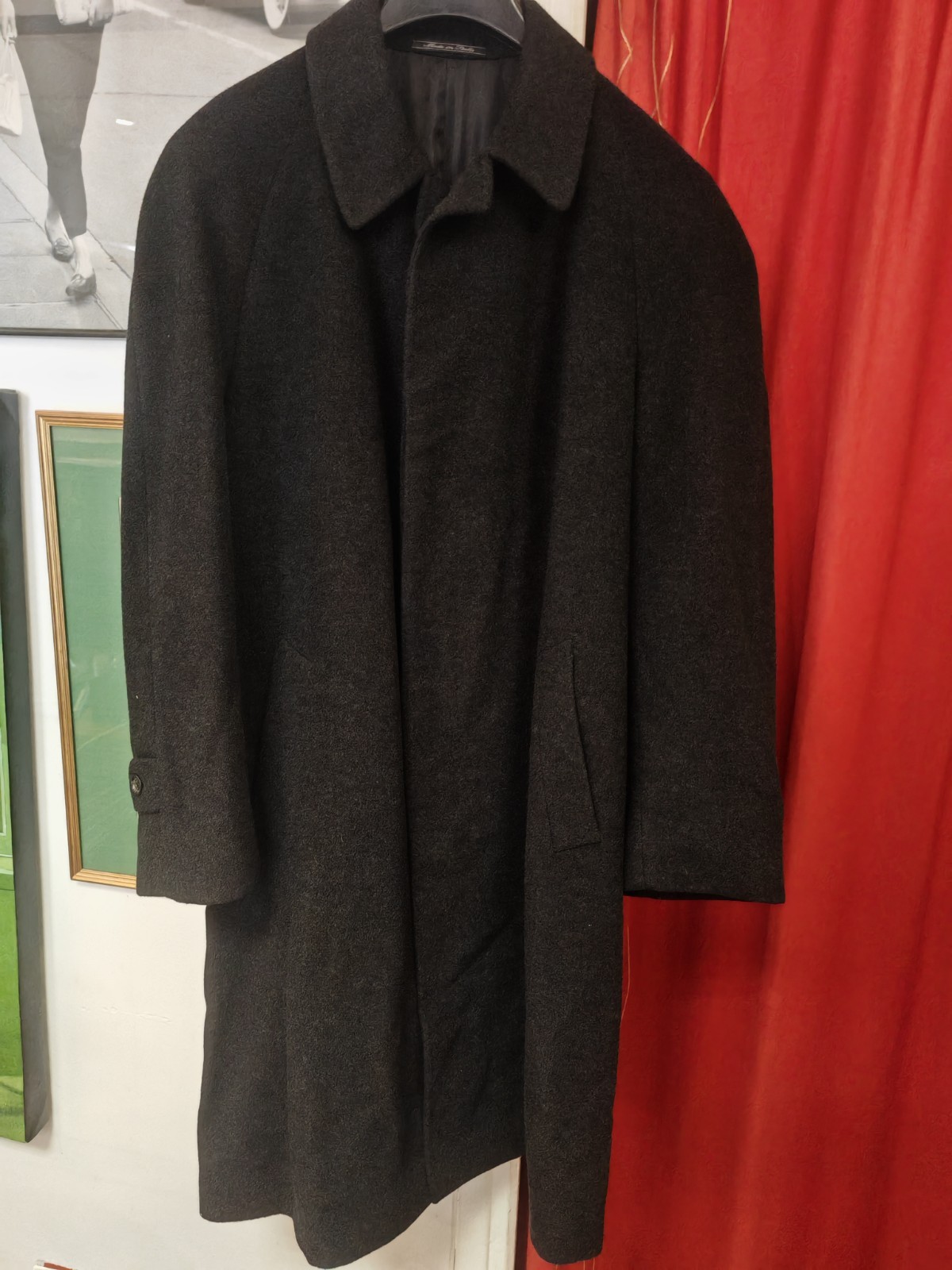 Italian Corneliani 1200€ Men’s Coat 100% Cashmere Size EU50 (M) Made in Italy