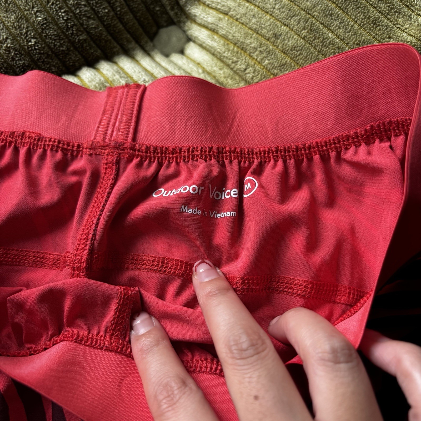 Outdoor Voices Relay Short 3”, Sz M EUC