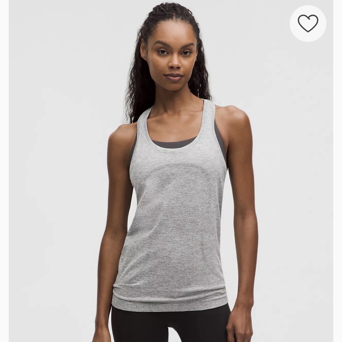 Lululemon Swiftly Tech Racerback Tank 2.0 Gray Size 4