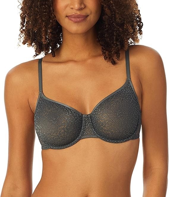 NWT DKNY DK4019 Modern Lace Unlined Demi Bra
