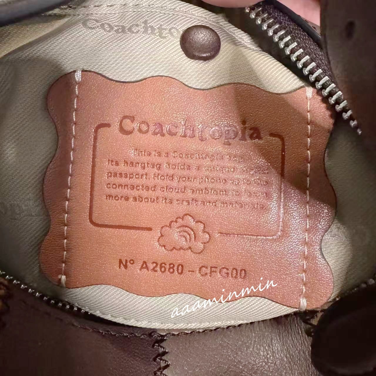 NWT Coach Alter/Ego Small Slouchy Shoulder Bag CFG00-Tan Multi