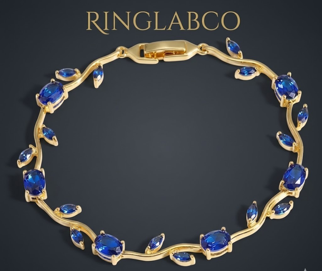 Tulip Bracelet Adjustable 14K Gold Plated Stainless Steel Trendy Gift Jewelry