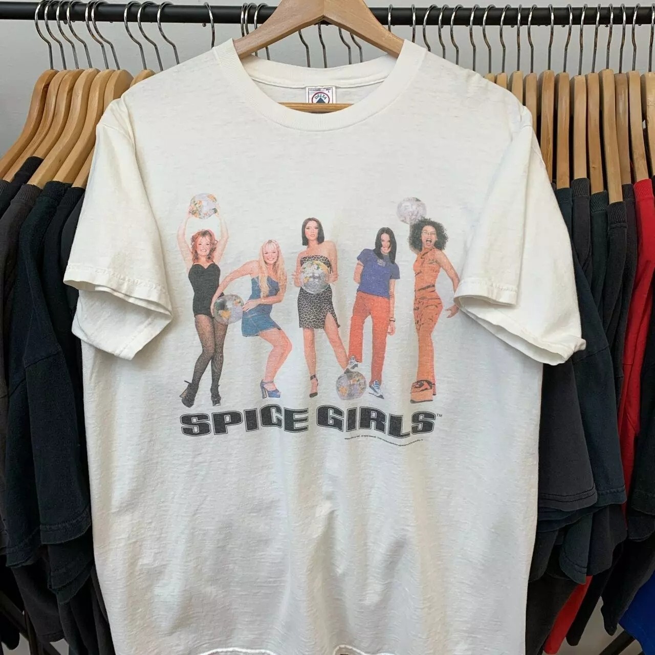 90s Spice Girls T-shirt rare design classic style Men Women Tshirt S-5XL