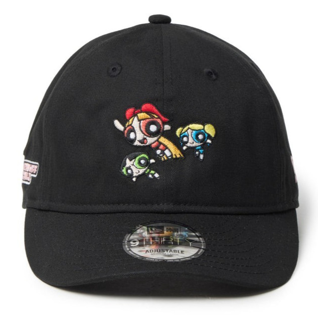 The Powerpuff Girls New Era 9THIRTY Cap Jump Out Chrome Black 14743499 Japan