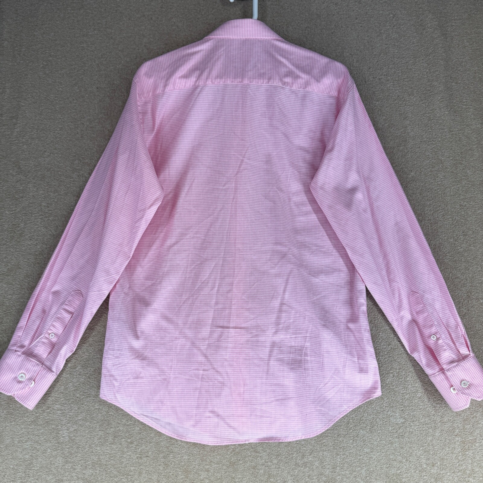 Bugatchi Uomo Comfort Stretch Men’s Size 15.5-34/35 Long Sleeves Dress Shirt