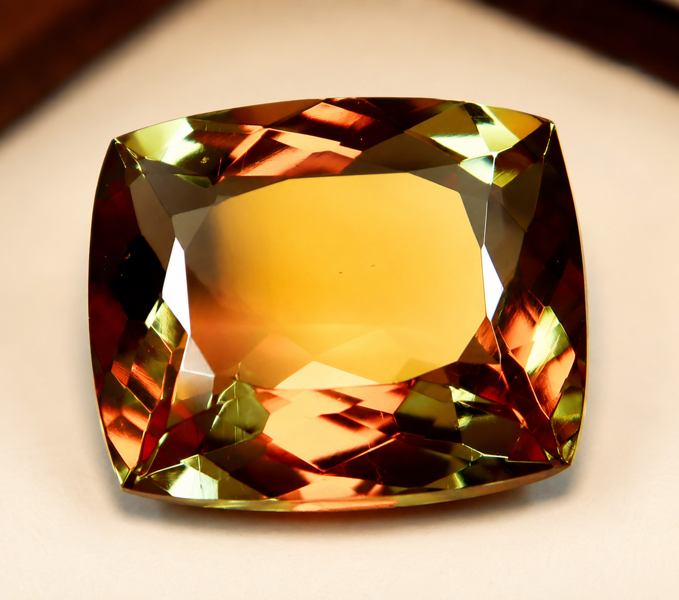 Color Changing Natural Alexandrite 70Ct Cushion Cut Certified Loose Gemstone