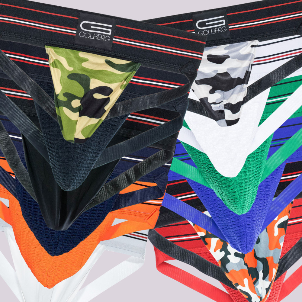 Golberg G Athletic Supporters – Breathable Jock Straps/Cups Underwear