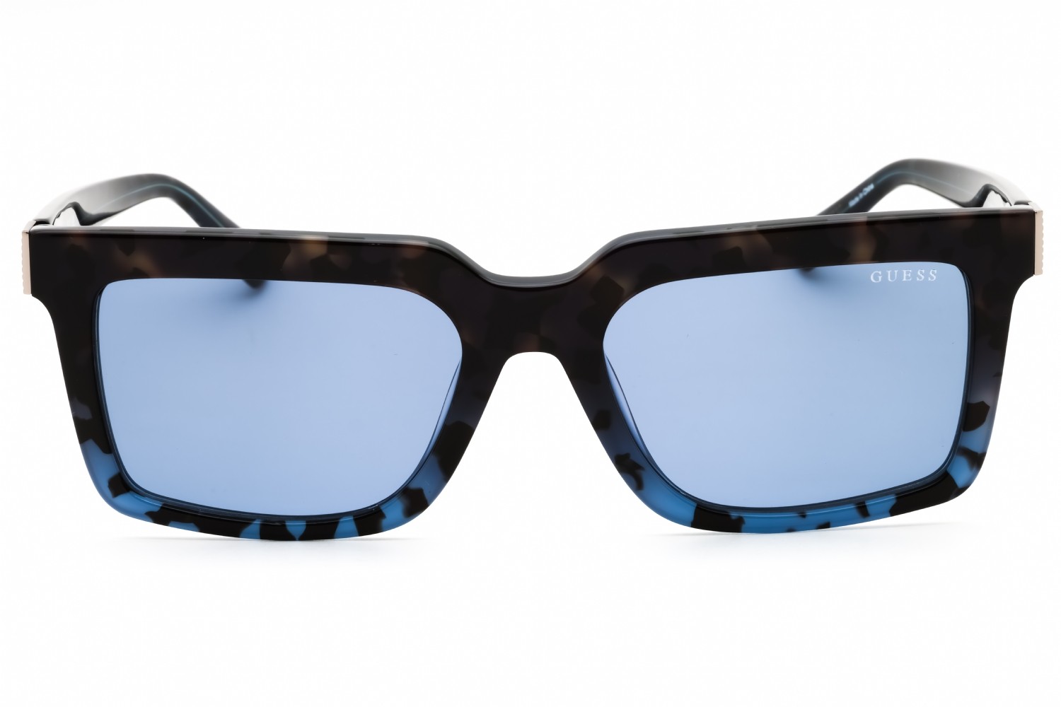 GUESS GU0213-92V-55 Sunglasses Frame Size 55mm 145mm 19mm BLUE Men