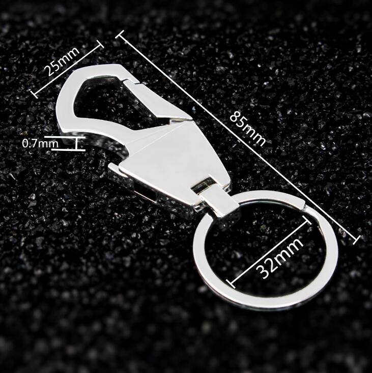 Men’s Women’s Fashion Style Clip Keychain Car Key Ring Fob Holder Bottle Opener