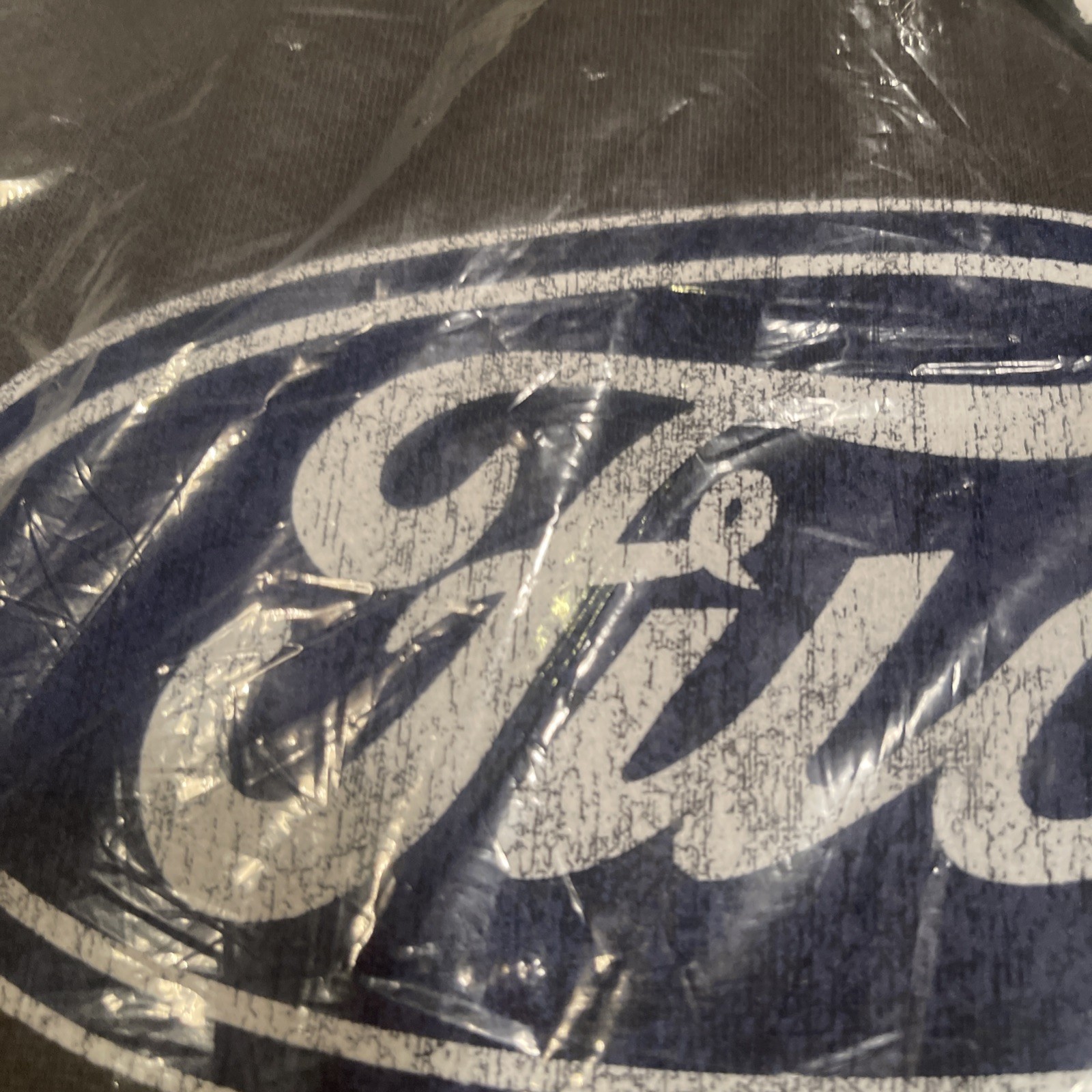 FUCT Ford Oval Logo Pullover Hoodie Extra Large Black Vintage VTG XL Parody