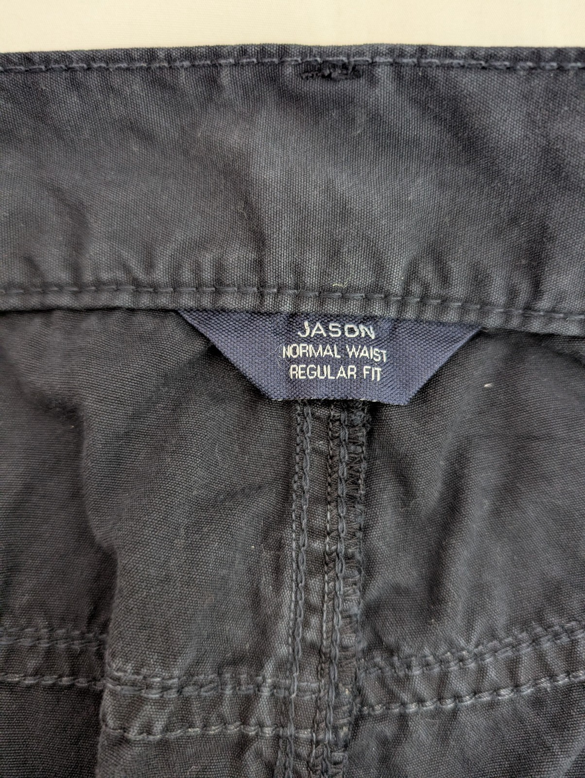 Gant Jason Chinos Mens W38 L32 Black Normal Waist Regular Fit Smart Casual