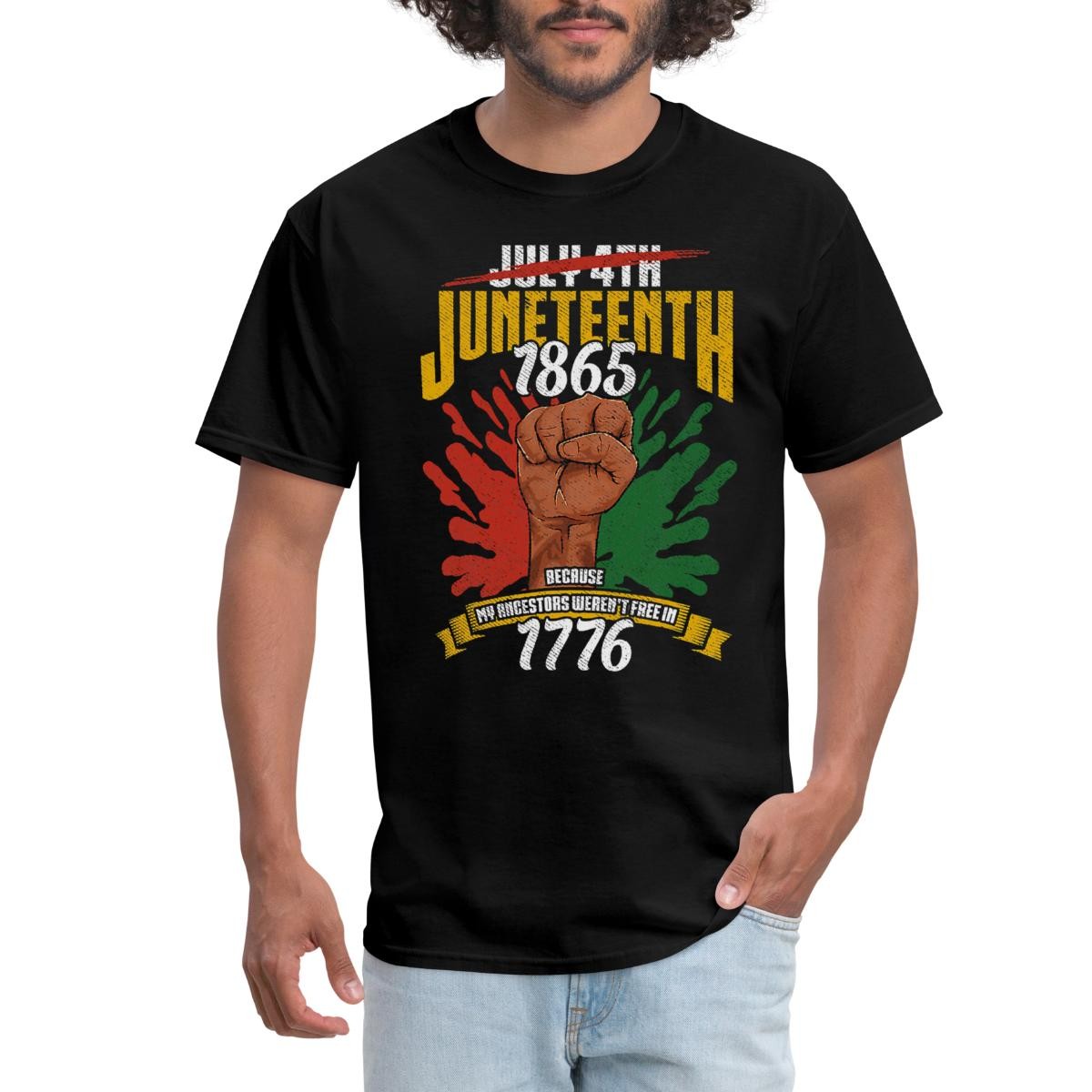 Juneteenth Black History Day Men’s T-Shirt