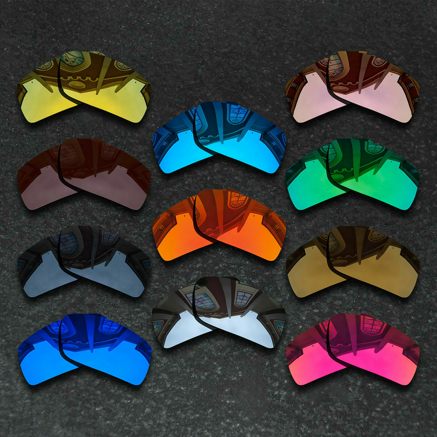 US Polarized Replacement Lenses For-Oakley Gascan-Variety Choices