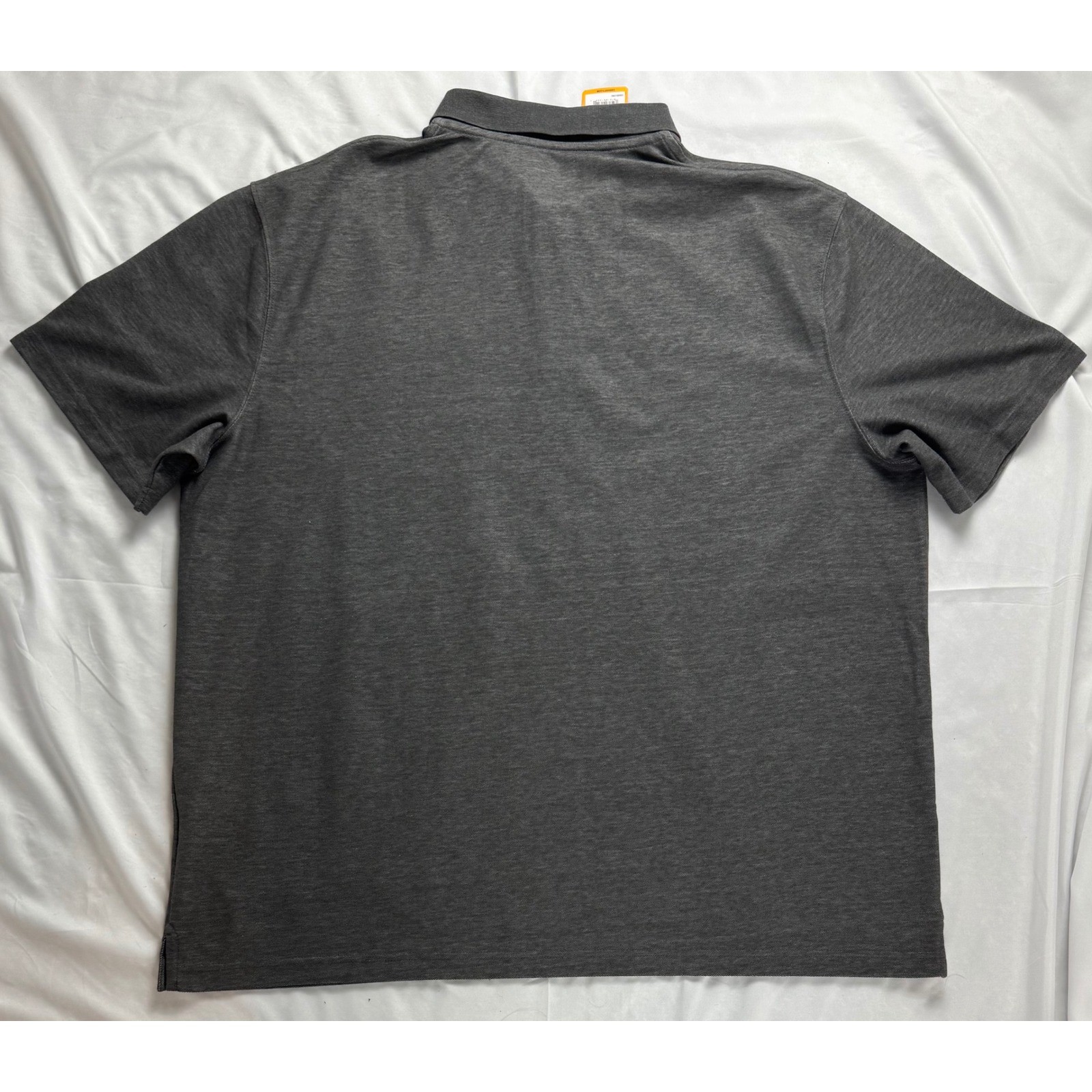 Carhartt Mens 2XL Loose Fit Midweight Short Sleeve Pocket Polo Gray M Irregular