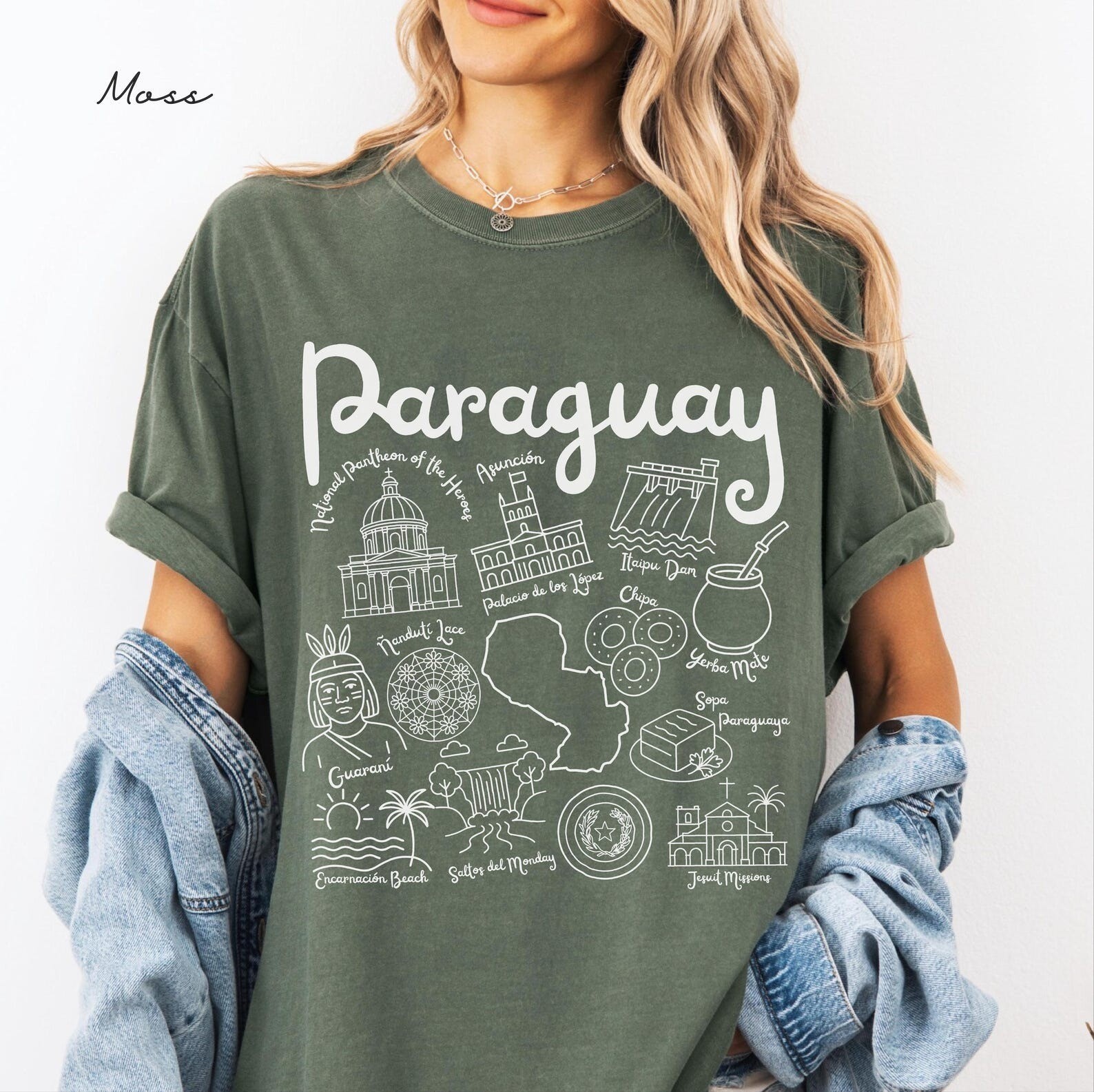 Paraguay Mass Shirt Gift Travel Paraguay Trip Lover Souvenir Tee