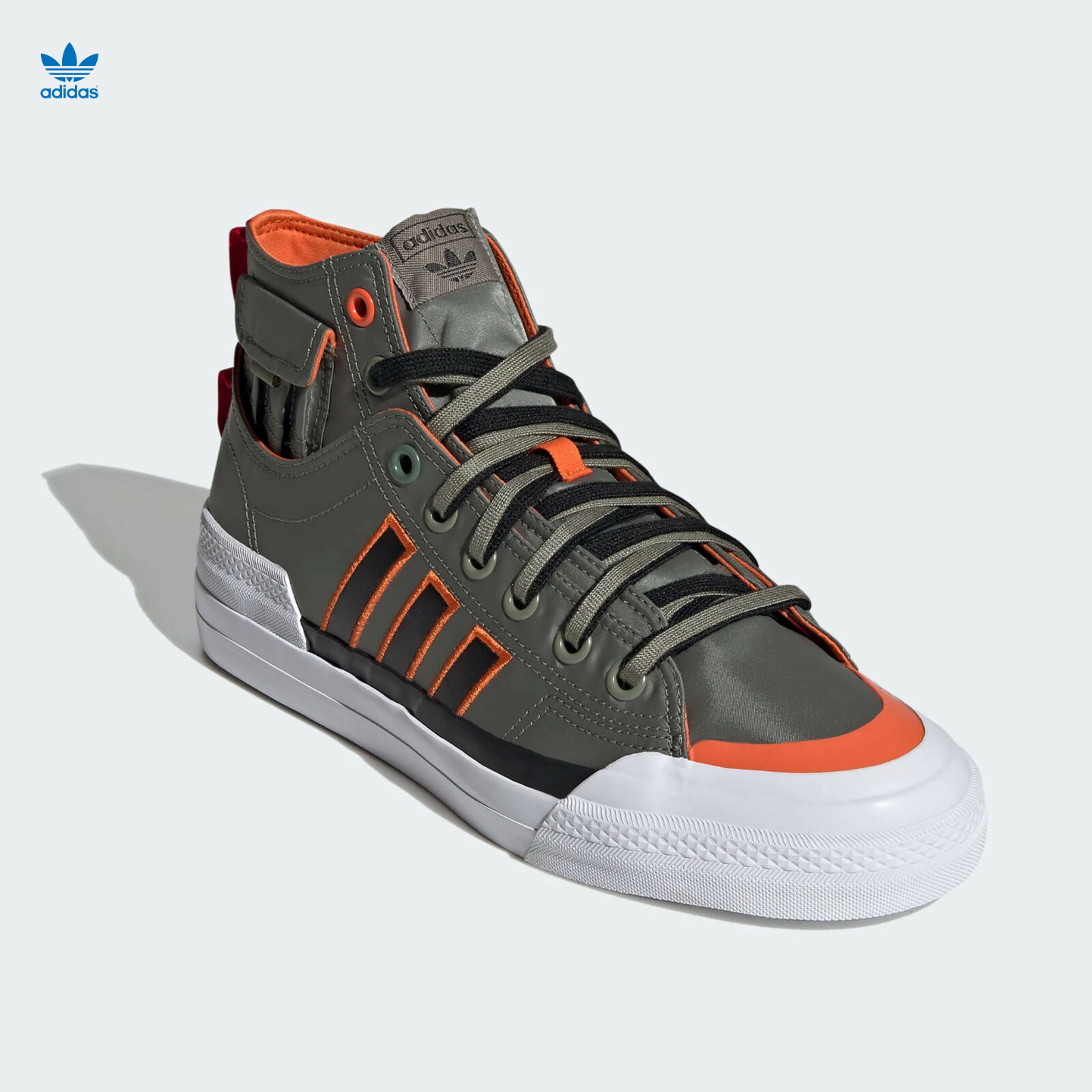 Adidas Originals Nizza Hi DL Shoes / Legacy Green GZ2655 Men’s Size 7.5 New!